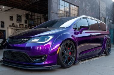 2026 Chrysler Pacifica SRT render