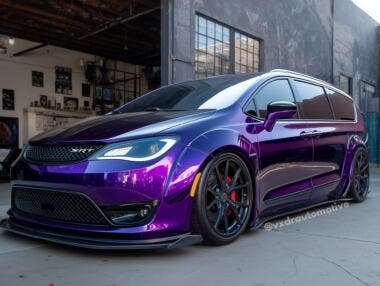 2026 Chrysler Pacifica SRT render