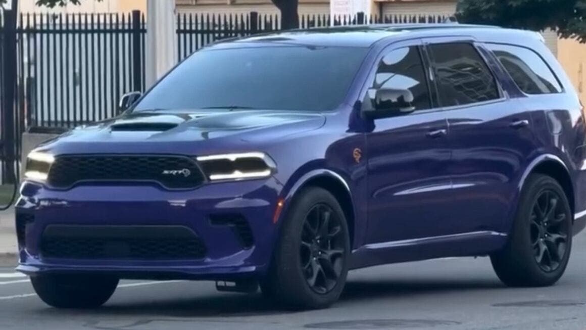 2026 Dodge Durango SRT HELLCAT spy photo