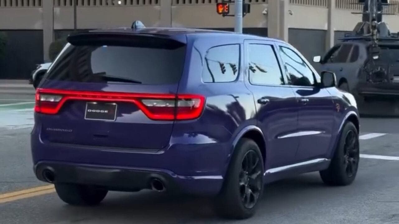 2026 Dodge Durango SRT HELLCAT spy photo