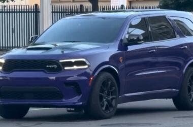 2026 Dodge Durango SRT HELLCAT spy photo