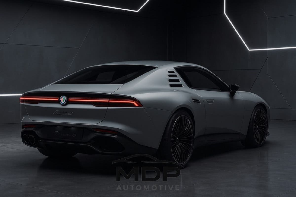 Alfa Romeo Montreal render
