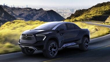 Emre Husmen, rendering tesla pickup
