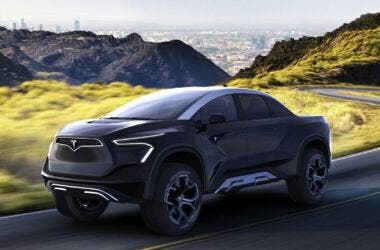 Emre Husmen, rendering tesla pickup