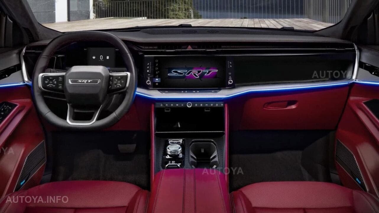 Jeep Cherokee SRT render