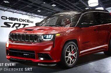 Jeep Cherokee SRT render