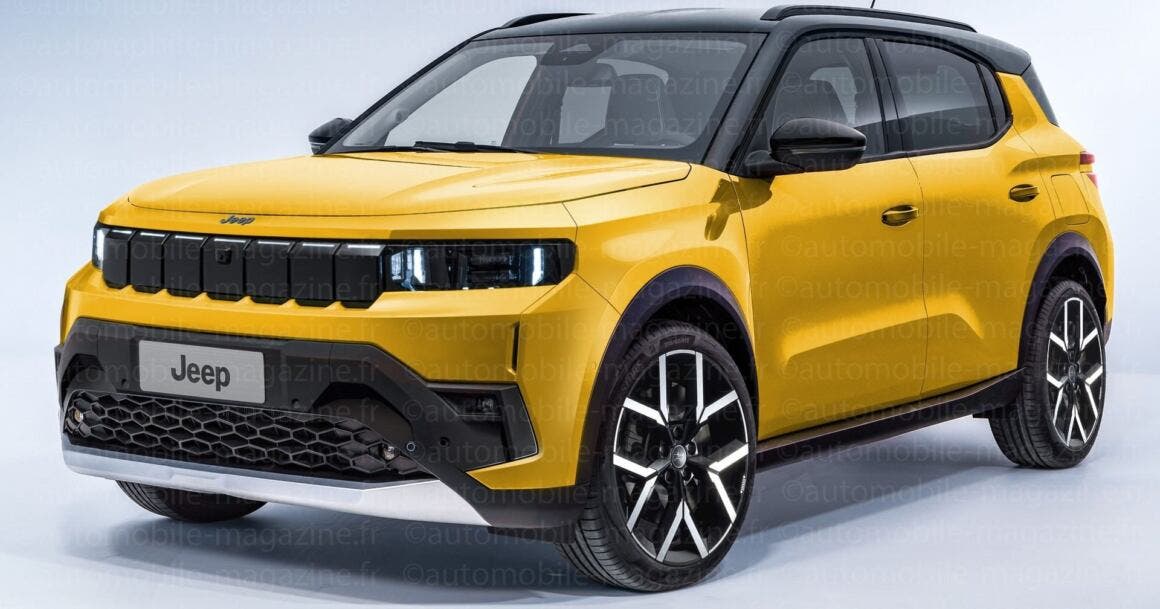 Jeep Renegade 2027 render