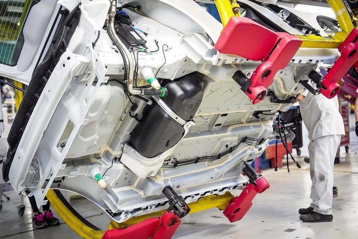 New Fiat 500 Hybrid at Mirafiori