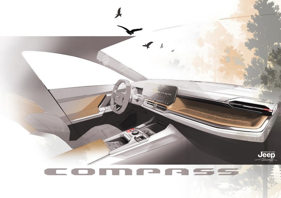 New interior Compass 4xe