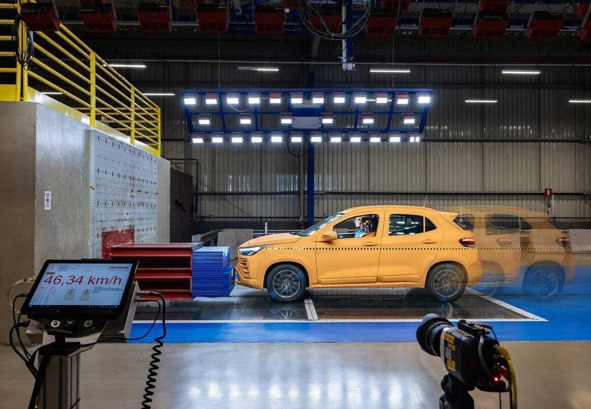 Stellantis crash test Brazil