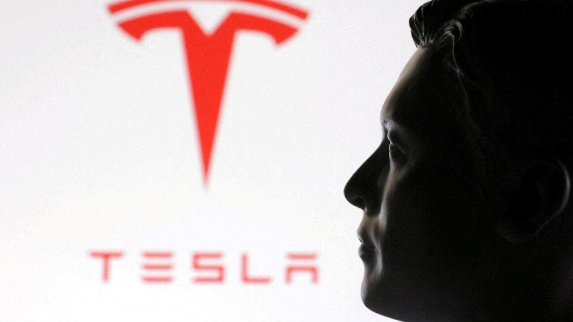 tesla badge