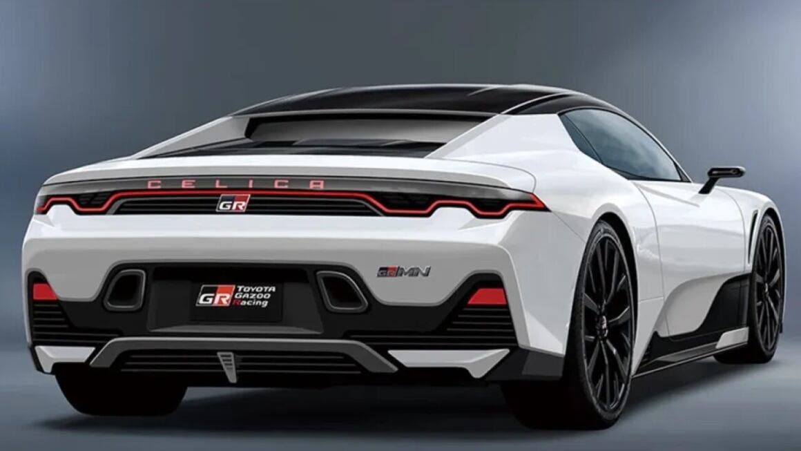 toyota celica rendering