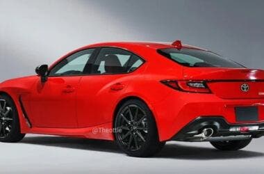 toyota gr86 - altezza - render theottle