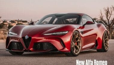 Alfa Romeo 4C render