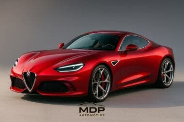 Alfa Romeo 8C render