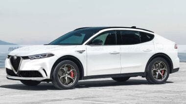 Alfa Romeo Giulia crossover render