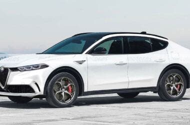 Alfa Romeo Giulia crossover render
