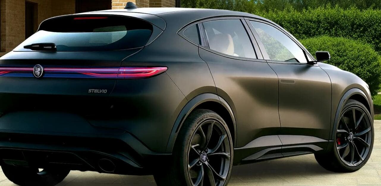 Alfa Romeo Stelvio 2027 render