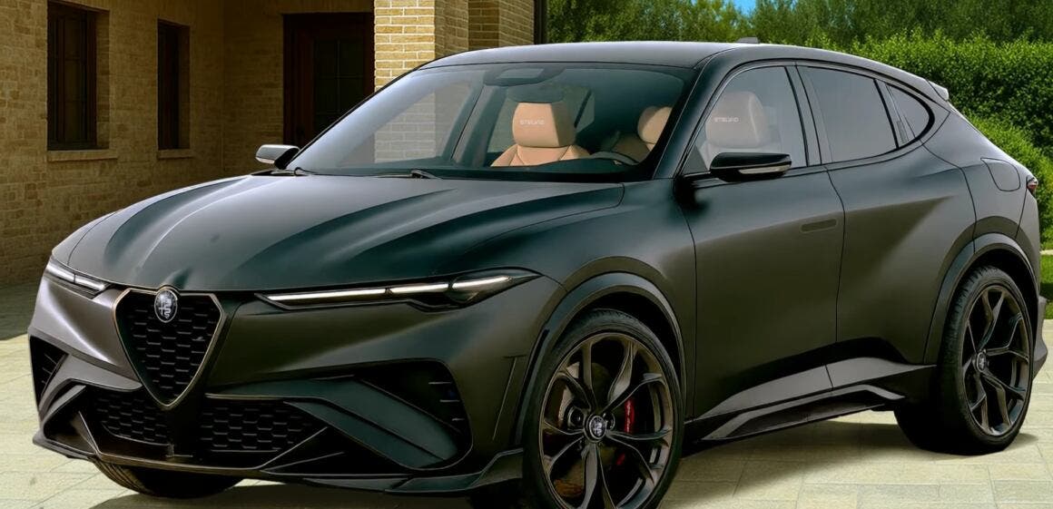 Alfa Romeo Stelvio 2027 render