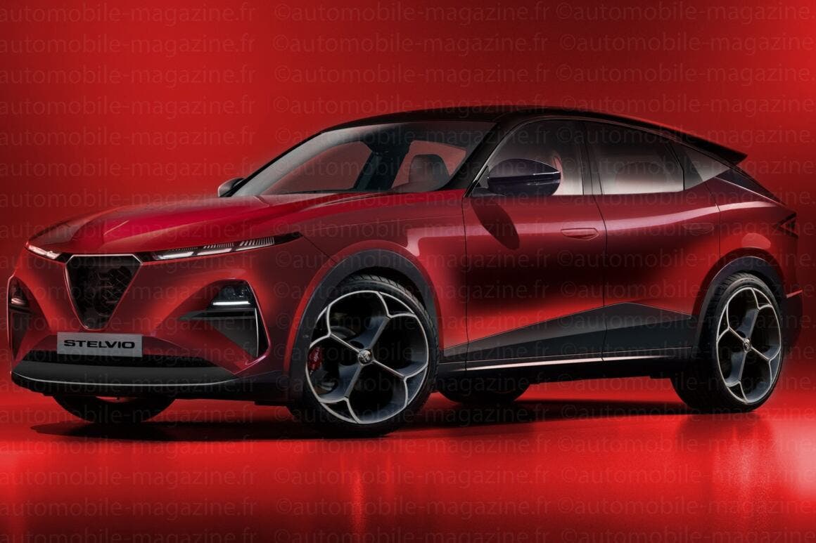 Alfa Romeo Stelvio render