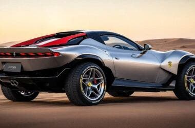 Ferrari Sand render