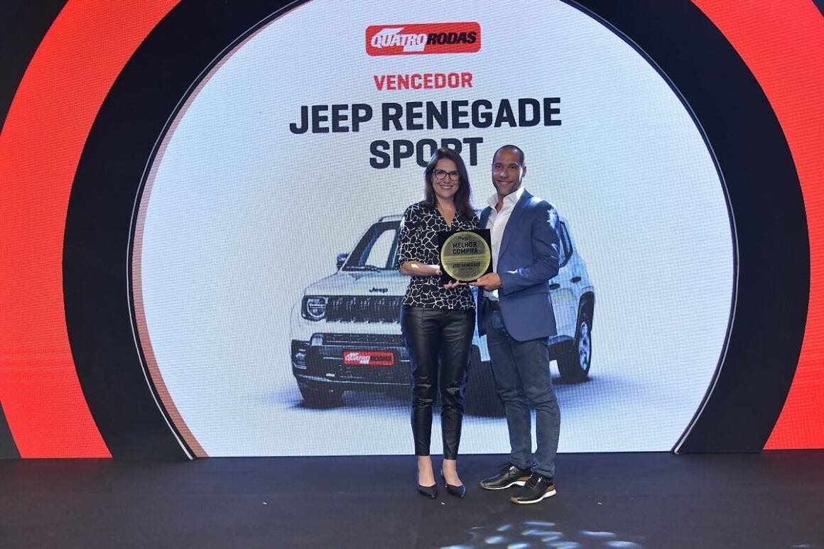Jeep Renegade Sport winner “Best Buy” by Quatro Rodas