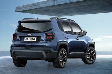 Jeep Renegade restyling render