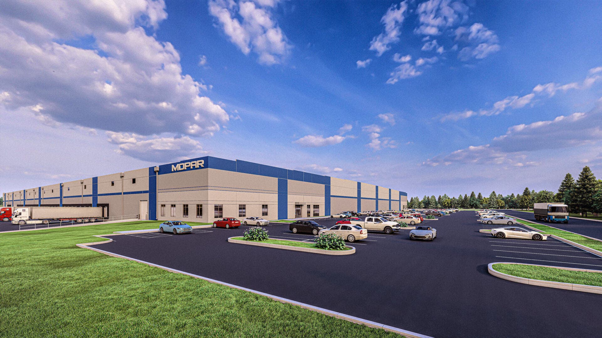 Mopar parts distribution center in Georgia