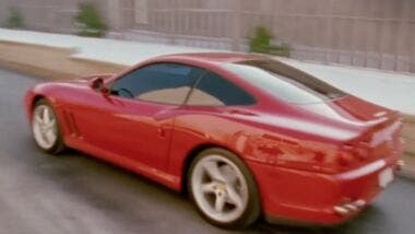Michael Jordan Ferrari 550 Maranello