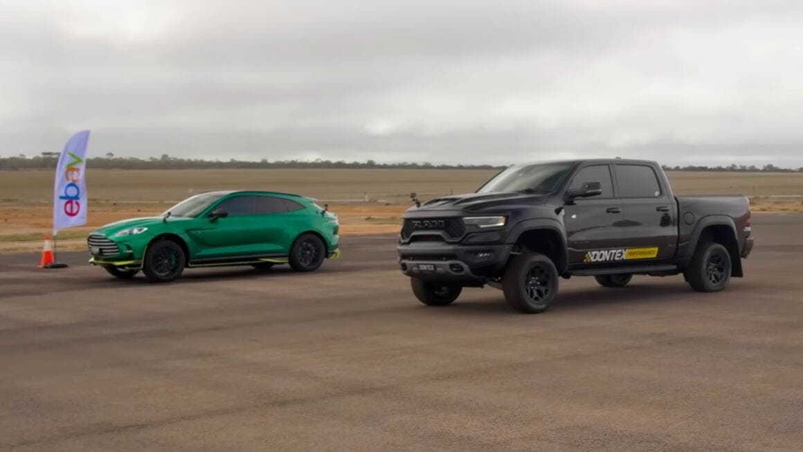 Ram 1500 TRX vs Aston Martin DBX707