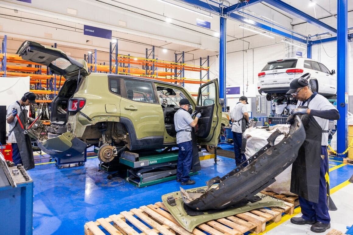 Stellantis opens Circular Autopeças vehicle dismantling center in São Paulo
