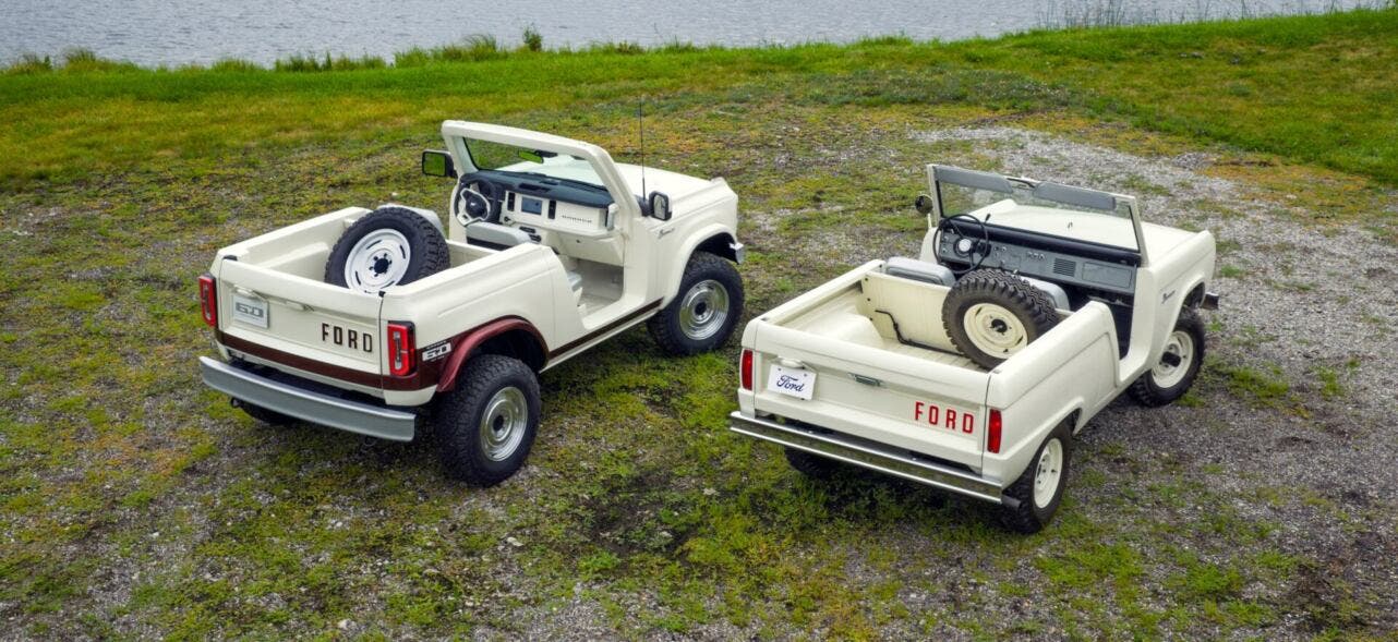 ford Bronco Roadster Concept and U13