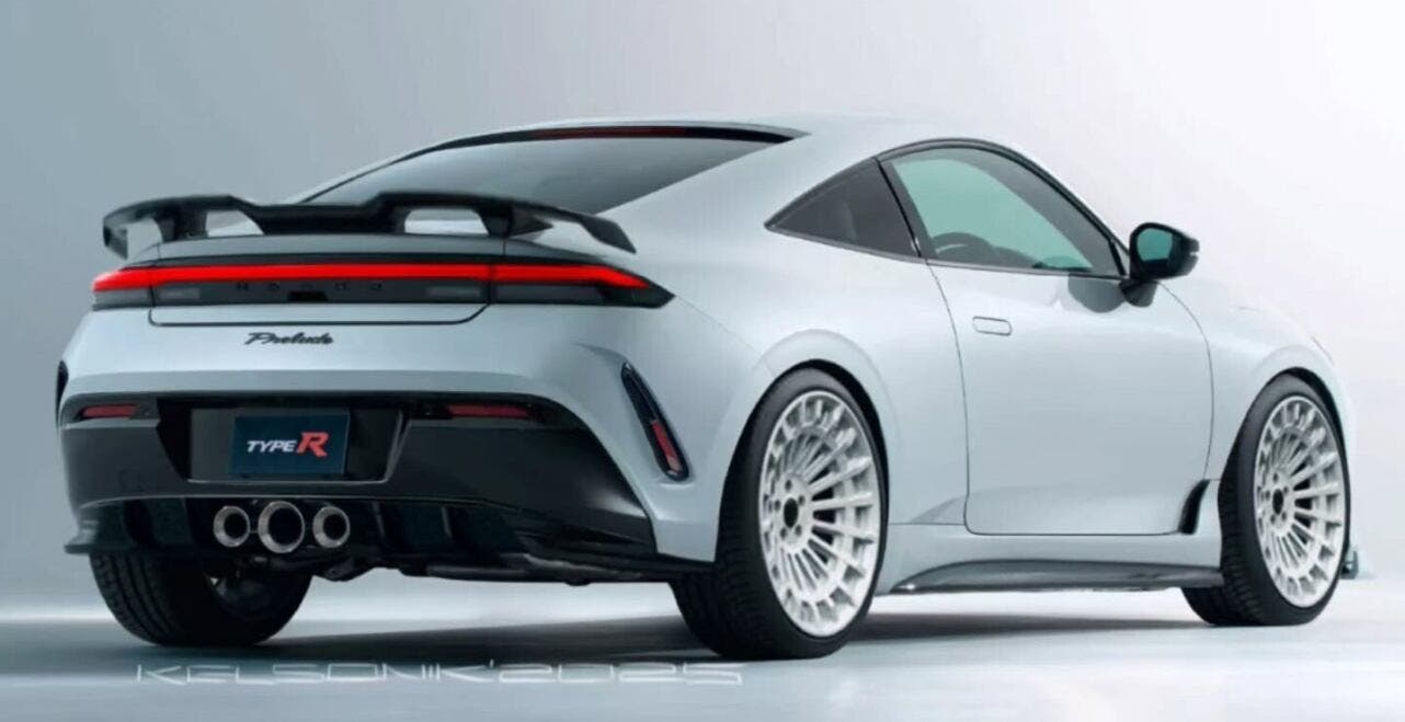 honda prelude 2025 type r rendering