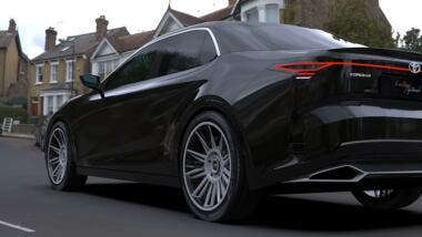 toyota corolla sedan render