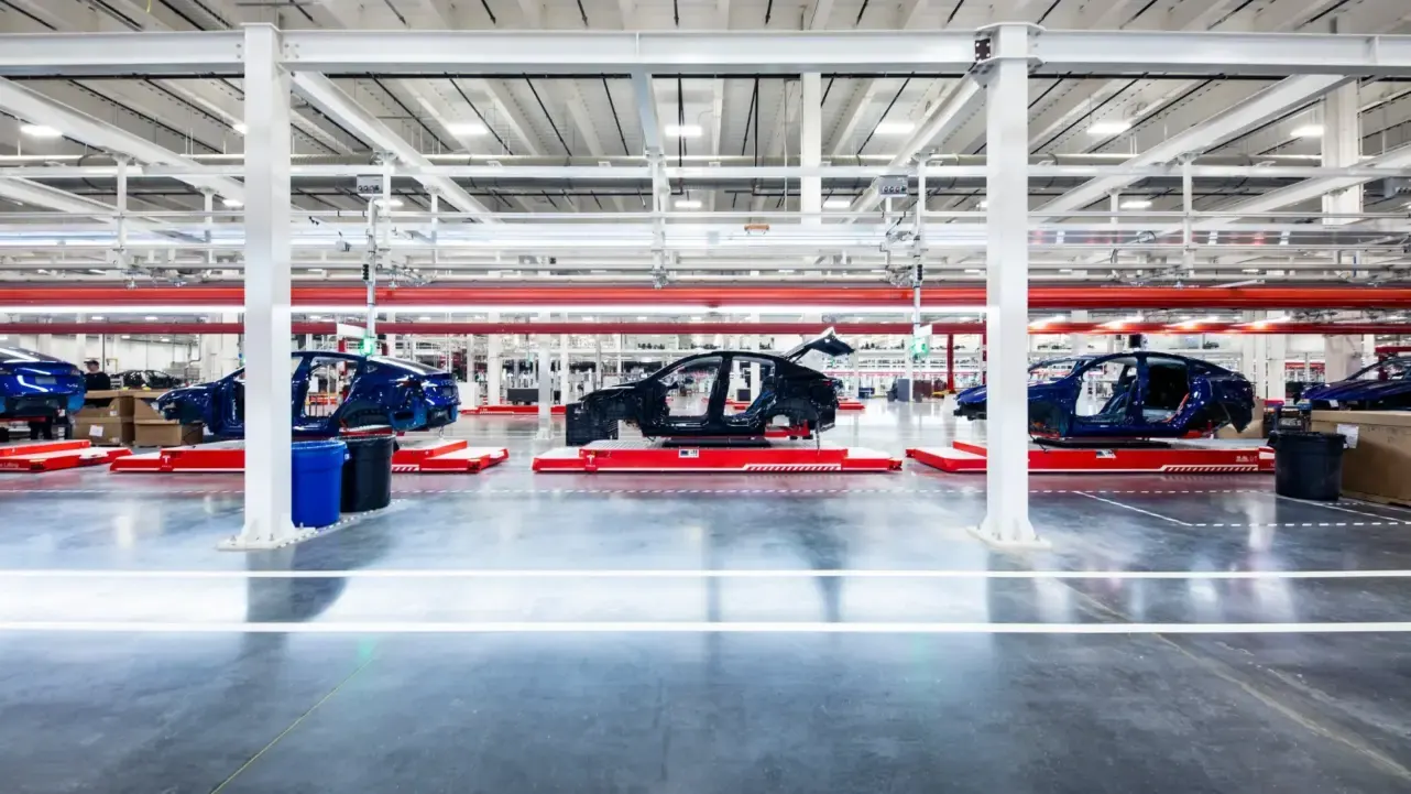 tesla plant
