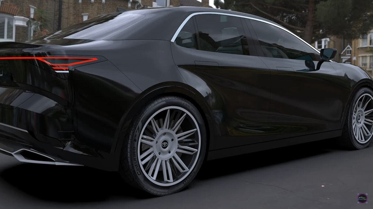 toyota corolla sedan render