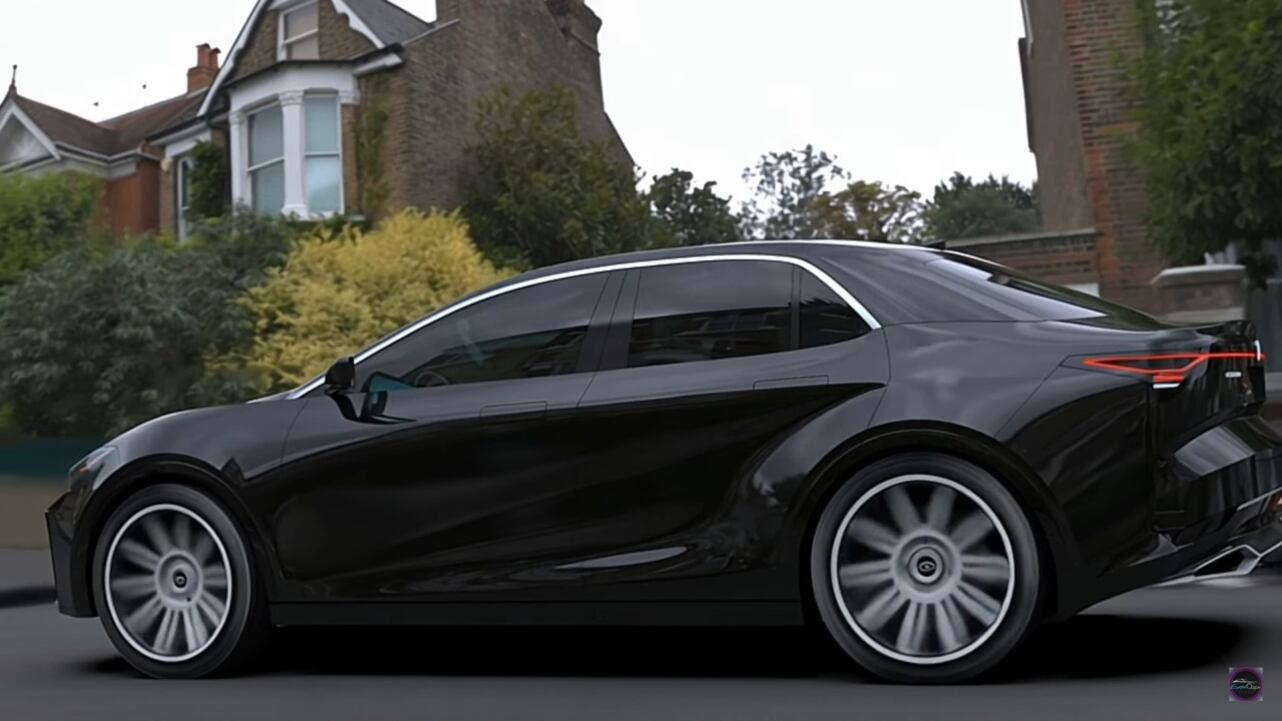 toyota corolla sedan render
