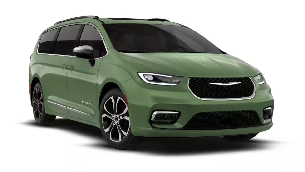 2026 Chrysler Pacifica Olive Green