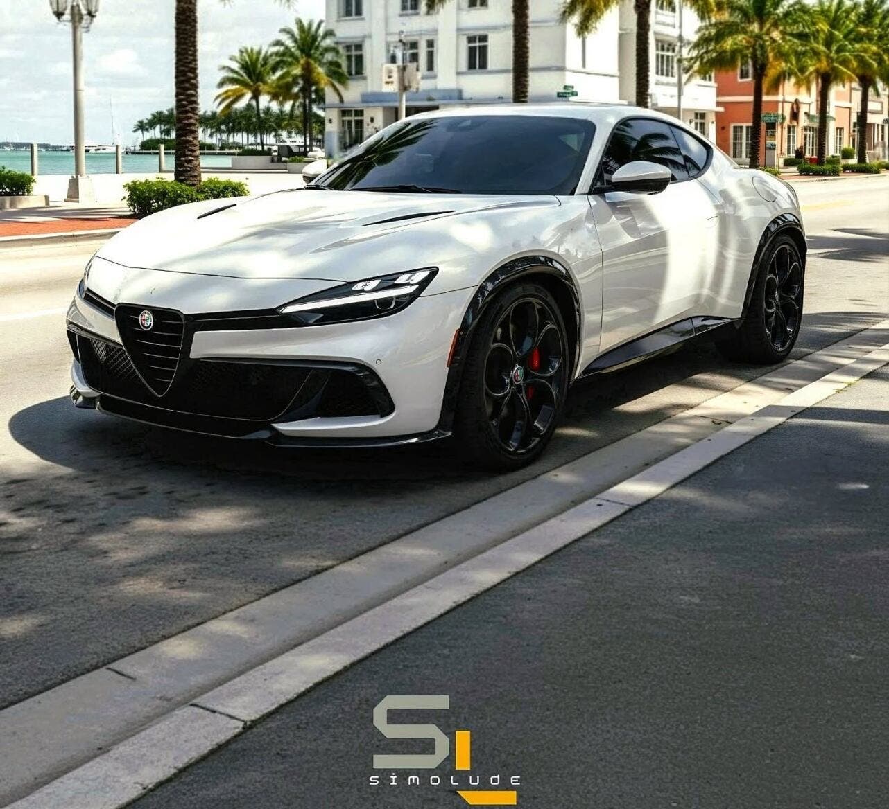 Alfa Romeo Purosangue render