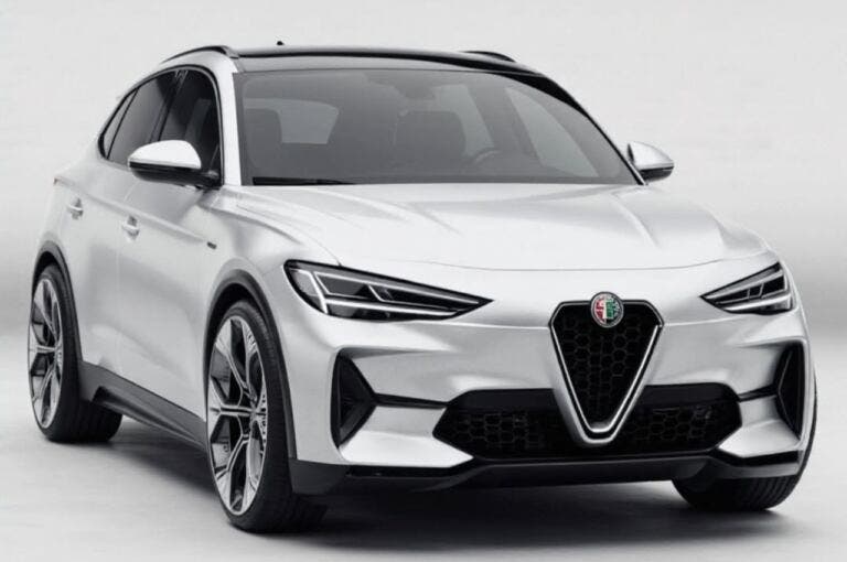 Alfa Romeo crossover render