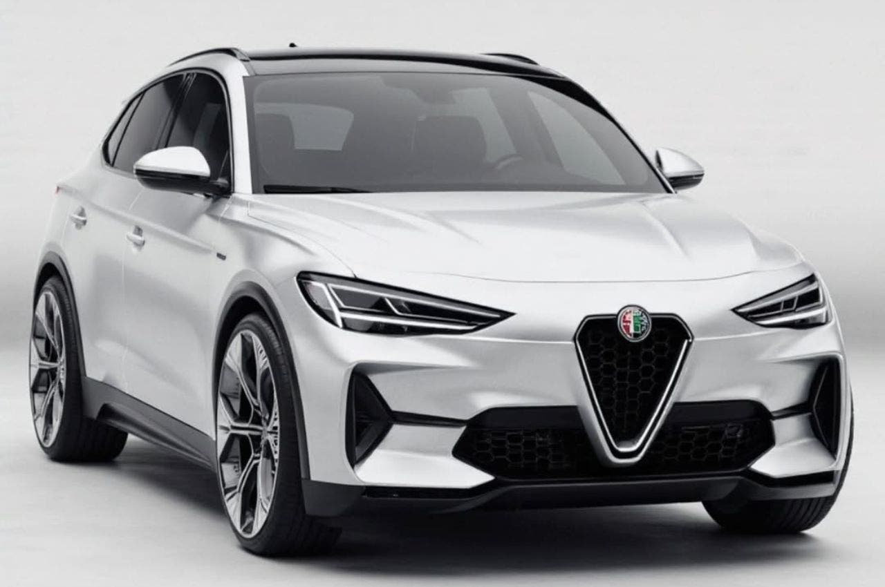Alfa Romeo crossover render