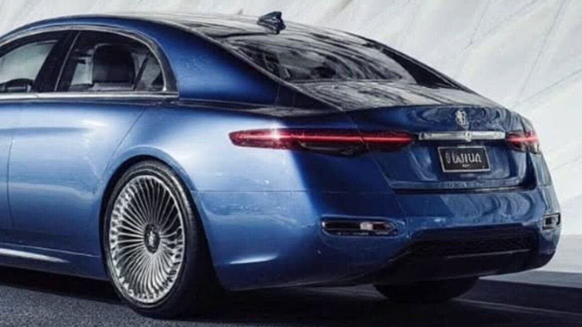 Alfa Romeo luxury sedan render