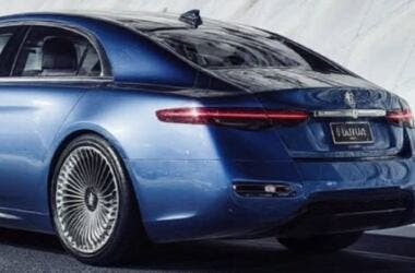 Alfa Romeo luxury sedan render