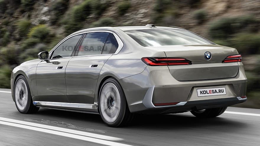BMW 7 Series render