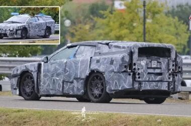 Ferrari EV spy photo