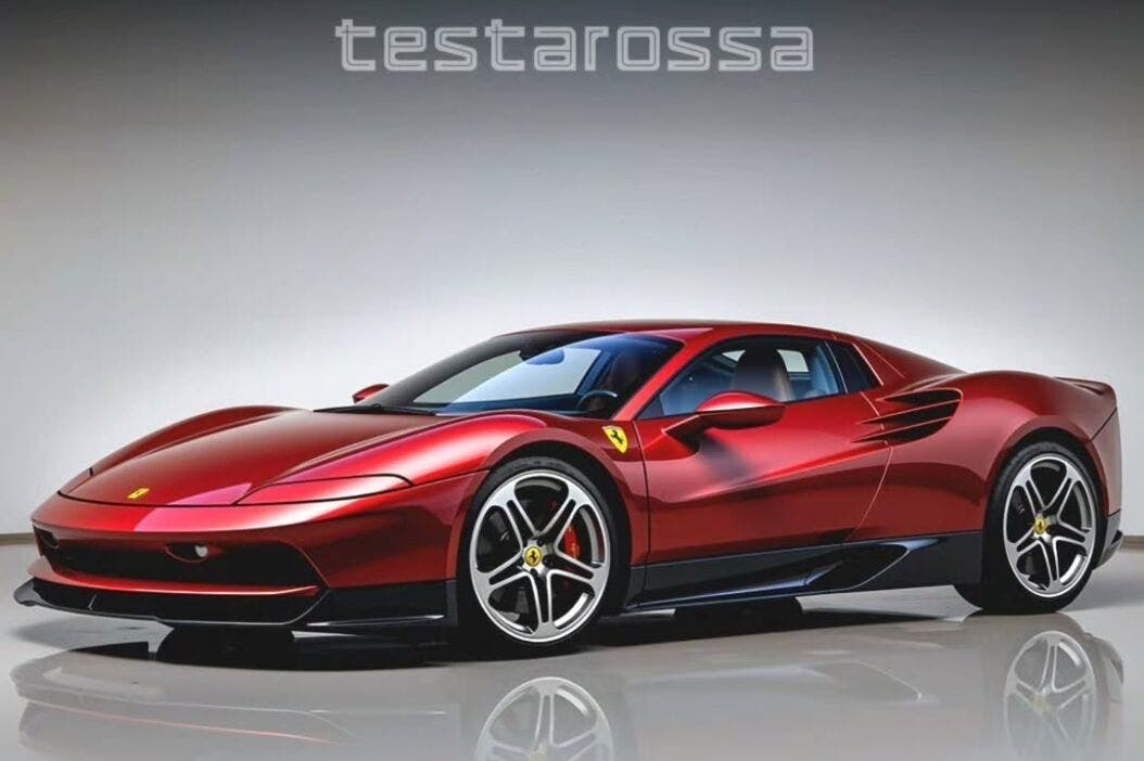 Ferrari Testarossa render