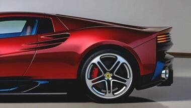 Ferrari Testarossa render