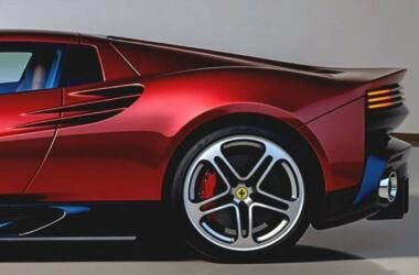 Ferrari Testarossa render