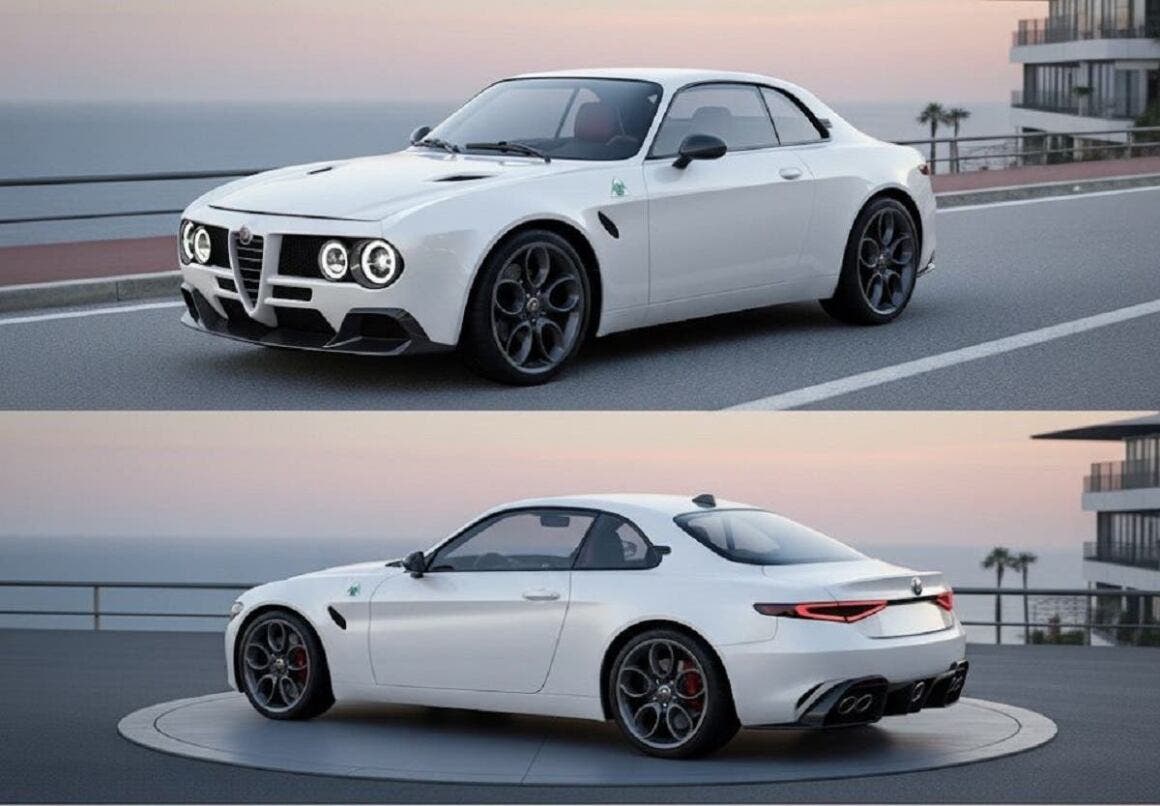 New Alfa Romeo Giulia GT Junior render