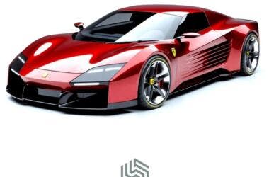 New Ferrari Testarossa render
